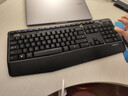 羅技（Logitech）MK345無(wú)線(xiàn)辦公鍵鼠套裝 寬大掌托 舒適鍵入體驗 全尺寸 帶無(wú)線(xiàn)2.4G接收器 黑色 曬單實(shí)拍圖