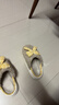 名創(chuàng  )優(yōu)品（MINISO）彩點(diǎn)小貓卡通趣味毛毛居家鞋女秋冬可愛(ài)棉拖鞋月子鞋白黃40-41 曬單實(shí)拍圖