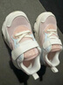 江博士學(xué)步鞋運動(dòng)鞋春季男女復古魔術(shù)貼兒童鞋2B16A1023CW粉/藍/米30碼 曬單實(shí)拍圖