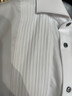By Creations柏品新郎結婚禮服白襯衫男士純棉法式襯衫優(yōu)雅風(fēng)琴褶透氣長(cháng)袖襯衣 白色 40 曬單實(shí)拍圖