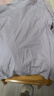 蕉內（Bananain）非常服300E兒童長(cháng)袖T恤男女童100%純棉全棉吸濕速干春秋圓領(lǐng)打底 釙-云霧紫 160 曬單實(shí)拍圖