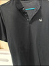 海瀾之家（HLA）POLO衫男26新馬年賀歲大碼涼感短袖男夏季 黑色K8 M 170/88A 推薦125~136斤 曬單實(shí)拍圖