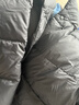 巴拉巴拉童裝兒童羽絨服男女童寶寶冬裝拼接外套三防保暖上衣百搭 黑色牛仔-灰鴨絨-85%絨子-209425107101 130 曬單實(shí)拍圖