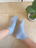 貓人（MiiOW）男士五指襪純色棉襪抑菌防臭短襪春夏款吸汗透氣分趾短筒襪26新款 白色-淺蘭-薄荷色 【五指分趾更清爽】 均碼 曬單實(shí)拍圖