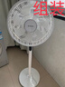艾美特（AIRMATE）【輕語(yǔ)系列】電風(fēng)扇安靜臥室一級能效落地扇輕音家用直流變頻大風(fēng)力臺立式節能遙控全屋驅蚊循環(huán)扇 曬單實(shí)拍圖