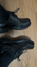 夢(mèng)特嬌（MONTAGUT）男鞋新款男士皮鞋真皮手抓紋頭層小牛皮圓頭系帶商務(wù)正裝鞋德比鞋 黑色 41 曬單實(shí)拍圖