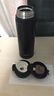 膳魔師（THERMOS）保溫杯500ml男女士?jì)和影槭侄Y生日禮物JNL-502黑色 曬單實(shí)拍圖