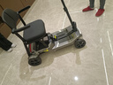 Auchton歐奇頓老年人代步車(chē)四輪小型電動(dòng)車(chē)高端智能輕便可折疊殘疾人老人助力車(chē) 銀灰色丨10AH鋰電 x 2丨跑70里+僅16.8KG+270W無(wú)刷電機 曬單實(shí)拍圖
