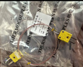 K型熱電偶表面粘貼式探頭貼片式低溫感溫線(xiàn) 爐溫高溫1000度測溫線(xiàn) K型中高溫線(xiàn)（-73~482°C）1米 曬單實(shí)拍圖