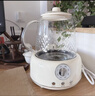 樹(shù)可知心全玻璃電陶爐養生壺煮茶保溫一體全自動(dòng)恒溫燉煮二合一小型辦公室可用花茶果茶多功能用可煮粥 【茶白】電陶爐恒溫養生壺 1.6L 曬單實(shí)拍圖