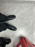 3515強人正裝鞋男三接頭皮鞋商務(wù)休閑頭層牛皮套腳款男鞋 黑色 43  曬單實(shí)拍圖