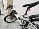 永久自行車(chē)成人山地車(chē)自行車(chē)學(xué)生男女鋁合金變速公路自行車(chē)油碟單車(chē) 【鋼架/全套軸承】蛟白色 24速 24寸【推薦145-170cm】 曬單實(shí)拍圖