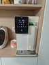 有逸（Unities）Uwater S6 制冷即熱礦化臺式凈飲機凈水器直飲反滲透玻璃純水壺自動(dòng)換水 奶油白 曬單實(shí)拍圖