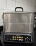 蘇泊爾（SUPOR）有鈦電蒸鍋 家用多功能燉蒸煮一體電熱鍋 0涂層不銹鋼底電煮鍋 18L電火鍋多用途鍋 ZN30FC1269 曬單實(shí)拍圖