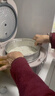 美的（Midea）低糖電飯煲 4升0涂層電飯鍋家用智能米湯分離瀝米飯煲316L不銹鋼3-8人多功能微壓蒸柴火飯鍋4E62LS 曬單實(shí)拍圖