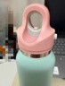 銳虎女士保溫杯高顏值女款316L不銹鋼水杯單手開(kāi)蓋便攜車(chē)載喝水杯子 杯身【冰島藍】473ml贈杯刷杯套 多巴胺 彩色杯蓋【薄荷】 曬單實(shí)拍圖