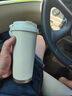 Vanow美樂(lè )蒂聯(lián)名咖啡保溫杯教師節禮物陶瓷內膽高顏值隨行杯吸管水杯子 曬單實(shí)拍圖