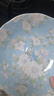 美濃燒（Mino Yaki）日式木槿花碗盤十件套進口釉下彩平盤深盤清新家用餐具套裝 5.5英寸飯碗+8.5英寸深盤 曬單實拍圖
