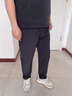 安踏冰絲速干運動(dòng)褲男2026年春夏季新款戶(hù)外軟殼直筒長(cháng)褲休閑男士褲子 【店長(cháng)推薦-冰絲速干褲口袋拉鏈】基礎黑 XL /180（適合145-165斤） 曬單實(shí)拍圖
