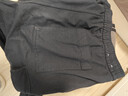 優(yōu)衣庫男裝水洗寬松舒適工裝九分褲休閑褲起居褲26春夏新款481572 479964/09黑色 L 曬單實(shí)拍圖