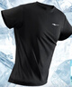 鴻星爾克短袖男夏季新款冰感速干衣跑步健身休閑百搭t恤衫運動(dòng)上衣T恤男士 【冰感排汗短T男】正黑-2097 L 曬單實(shí)拍圖
