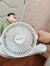 賽億電風(fēng)扇小風(fēng)扇小臺扇迷你USB手持便攜電風(fēng)扇小型學(xué)生宿舍床頭辦公室輕音桌面扇小型可車(chē)載風(fēng)扇 曬單實(shí)拍圖