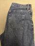 優(yōu)衣庫常規款女裝男裝寬松廓形牛仔褲/彎刀鐮刀褲子479000 482280 482280/64湖藍色(做舊設計) 27 /160/68A 曬單實(shí)拍圖