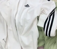 阿迪達斯（adidas）經(jīng)典三道杠 外套 運動(dòng)服 夾克 衛衣 男女 JV6979 XS 曬單實(shí)拍圖