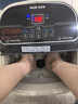 奧克斯（AUX）泡腳桶足浴盆電動(dòng)按摩洗腳盆足療恒溫加熱全自動(dòng)按摩2025泡腳按摩一體機實(shí)用生日禮物送媽媽爸長(cháng)輩 【升級腳動(dòng)款】智能五鍵+加高熏蒸蓋+便攜提手 生日禮物送爸爸媽媽女士男士長(cháng)輩老人 曬單實(shí)拍圖