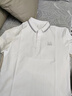 JASONWOOD翻領(lǐng)短袖T恤男士夏季2026新款修身商務(wù)休閑涼感透氣高端polo衫男 白色 [官方正品] L 【110-130斤】[官方品牌] 曬單實(shí)拍圖