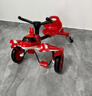 貝趣漂移車(chē)兒童三輪車(chē)飛機車(chē)腳踏車(chē)3-6歲扭扭車(chē)男孩女孩生日禮物 紅 丨音樂(lè )燈光+座椅調節+橡膠輪 曬單實(shí)拍圖