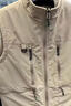 皮爾卡丹（pierre cardin）馬甲男士夏季無(wú)袖外套休閑背心寬松百搭商務(wù)立領(lǐng)上衣 卡其 2XL 曬單實(shí)拍圖