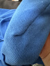茵曼（INMAN）茵曼克萊因藍連帽雙頭拉鏈針織開(kāi)衫2026春女裝新款毛衣 湖藍色 XL 曬單實(shí)拍圖
