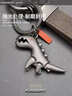 KORSBERRY小恐龍汽車(chē)鑰匙扣情侶掛件男士車(chē)用鑰匙鏈 紫棕繩+珍珠黑恐龍 曬單實(shí)拍圖