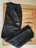 JEEP吉普休閑褲男春秋季寬松百搭直筒褲子男士運動(dòng)褲 黑色 XL 曬單實(shí)拍圖