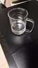 京東京造 玻璃杯 耐熱耐高溫泡茶水杯咖啡牛奶刻度杯子500ml 曬單實(shí)拍圖