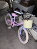 奧仕龍x迪士尼聯(lián)名自行車(chē)兒童3-6歲小孩單車(chē)4-8歲公主款兒童自行車(chē) 冰雪奇緣-艾莎【后座版】禮包 16寸 適合100-120cm 曬單實(shí)拍圖