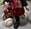 kidpop嬰兒學(xué)步車(chē)防O型腿防側翻兒童平衡車(chē)1-3歲寶寶滑步車(chē)周歲禮物紅色 曬單實(shí)拍圖