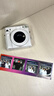 INSTAX富士instax立拍立得 一次成像相機 SQUARE SQ1 云母白 曬單實(shí)拍圖