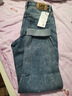 Lee25新品411舒適小直腳五袋款中淺藍女牛仔褲 中淺藍 24  曬單實(shí)拍圖