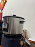 美的（Midea）電飯煲家用 老式大容量上蒸下煮電飯鍋微壓 不粘內膽 傳統機械式一鍵操作適合1-2-3-4-5-6-7-8個(gè)人 5.5L 曬單實(shí)拍圖