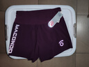 馬孔多（macondo）原創(chuàng  )單品丨夜跑短褲速干夏季涼感抑菌三口袋收納防汗手機倉運動(dòng)褲 櫻桃漆-男款 M 【男110-125/女105-115斤】 曬單實(shí)拍圖
