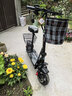 永久電動(dòng)滑板車(chē)便攜兩輪代步車(chē)電瓶車(chē)迷你小型代駕折疊電動(dòng)車(chē)鋰電池 48V黑/65-75KM旗艦版強動(dòng)力 曬單實(shí)拍圖