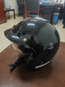 LS2復古巡航頭盔摩托車(chē)頭盔夏季男女半盔機車(chē)美式摩托頭盔of599 亮黑【送復古四件套】 XL (建議57-58頭圍） 曬單實(shí)拍圖