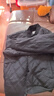 貴人鳥(niǎo)男士冬季羽絨棉服保暖棉襖子外套棉衣棒球服男女同款 黑色 2XL 曬單實(shí)拍圖