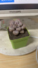 多肉植物組合室內小盆栽紫樂(lè )桃蛋熊童子多肉新手好養幼兒園小盆栽 桃蛋1顆+彩色塑料盆+營(yíng)養土 曬單實(shí)拍圖