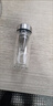 妙普樂(lè )玻璃杯雙層男士家用耐高溫帶蓋泡茶杯茶水分離加厚大容量水杯子 塑料茶倉【無(wú)杯】 曬單實(shí)拍圖