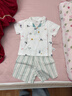 巴拉巴拉童裝男童短袖套裝兒童兩件套吸濕速干寶寶女童衣服夏裝潮萌趣 白黃色調00313-200225119111 90 曬單實(shí)拍圖