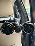 一粒車(chē)載風(fēng)扇后排座椅汽車(chē)雙頭電風(fēng)扇12v24伏車(chē)上用USB充電大風(fēng)力制冷 可伸縮懸臂【雙頭風(fēng)扇+磁吸支架+隱藏掛鉤】 曬單實(shí)拍圖