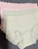 貓人4條女士?jì)妊澟兠轆類(lèi)嬰兒棉10a桑蠶絲襠高彈大碼中腰舒適透氣L 曬單實(shí)拍圖